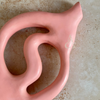 Vase artisanal mat rose clair Tafsut
