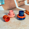 Tasse à café Asil en céramique artisanale avec sous-tasse