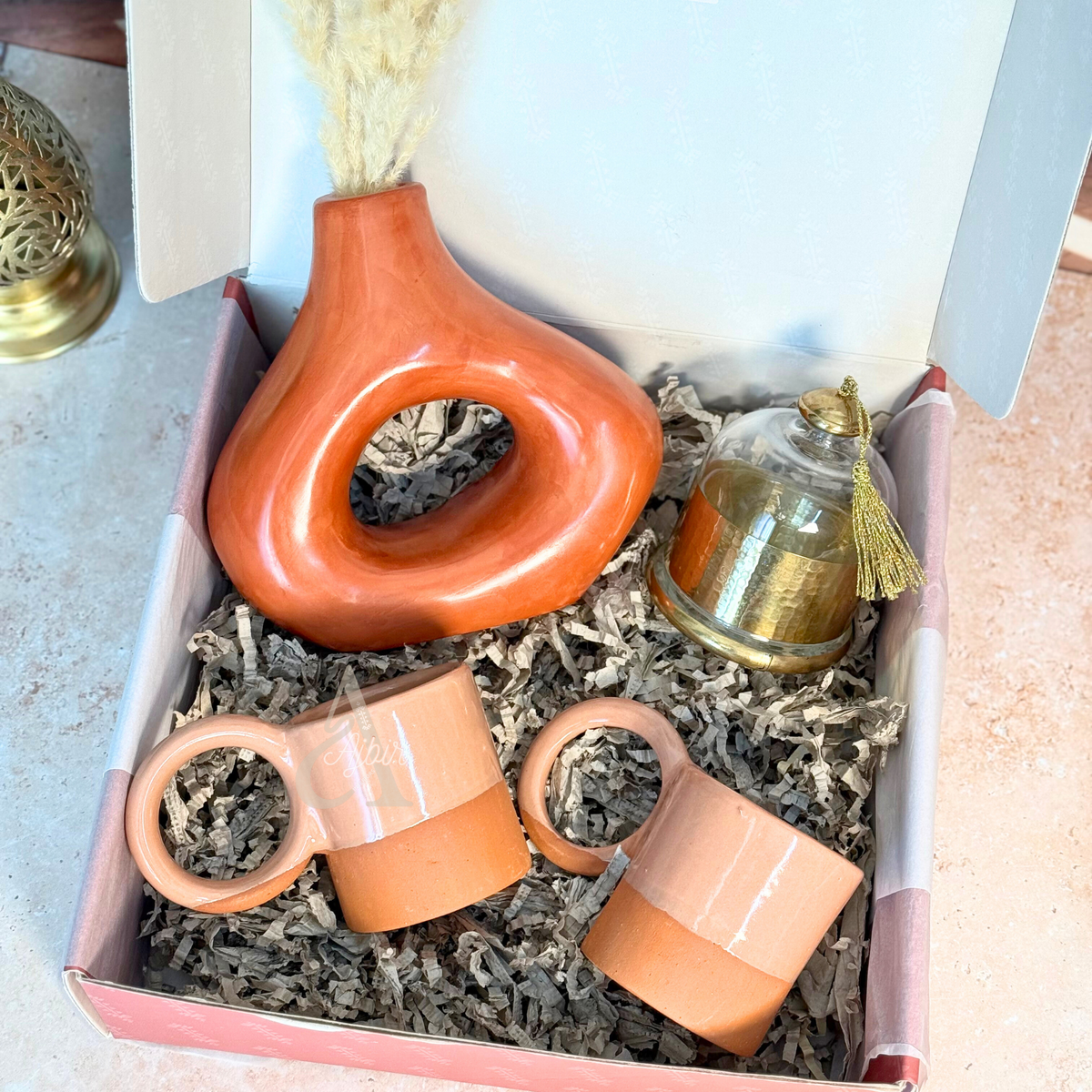 Coffret cadeau artisanal Amana Terracota