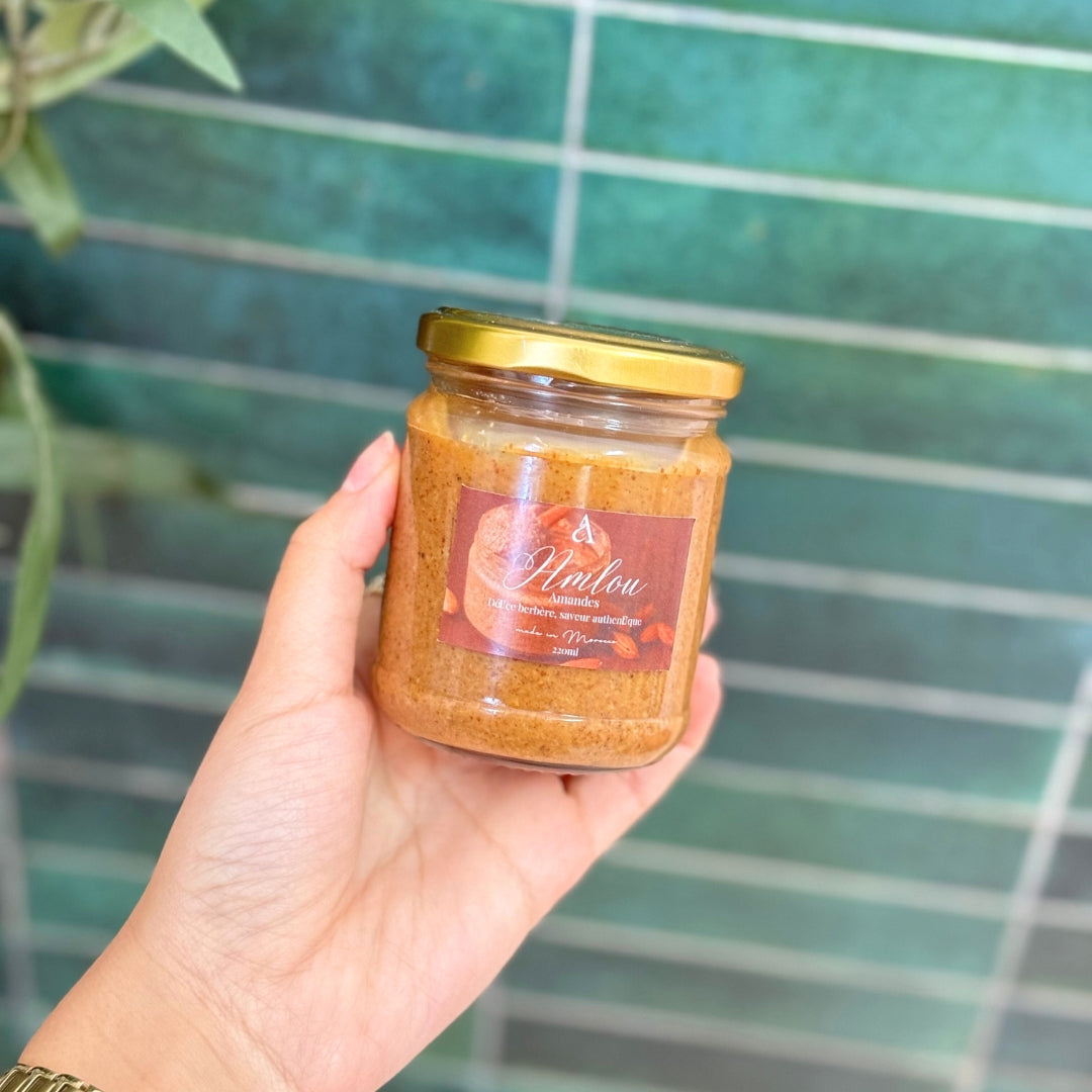 Amlou amandes - pâte à tartiner marocaine 220ml