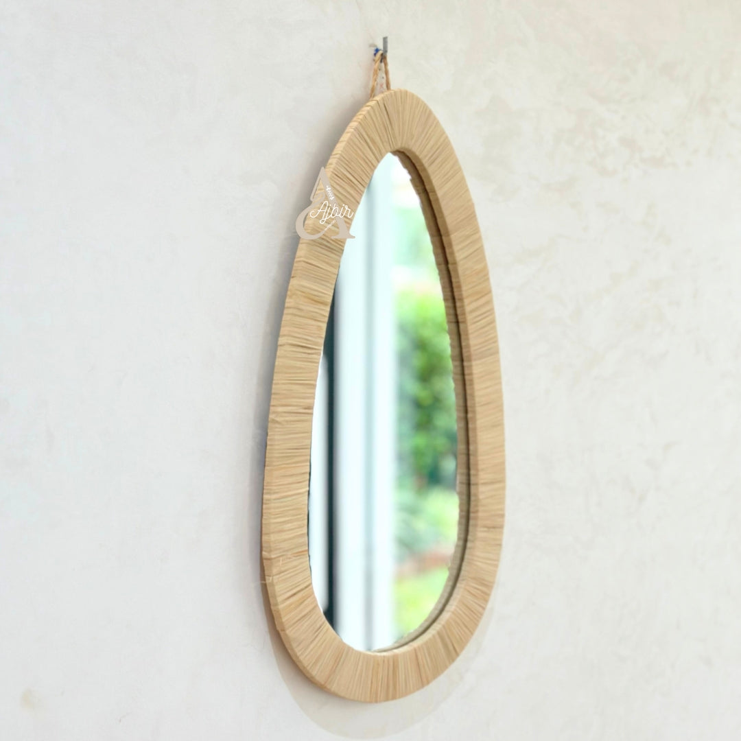 Miroir artisanal ovale (3 tailles)