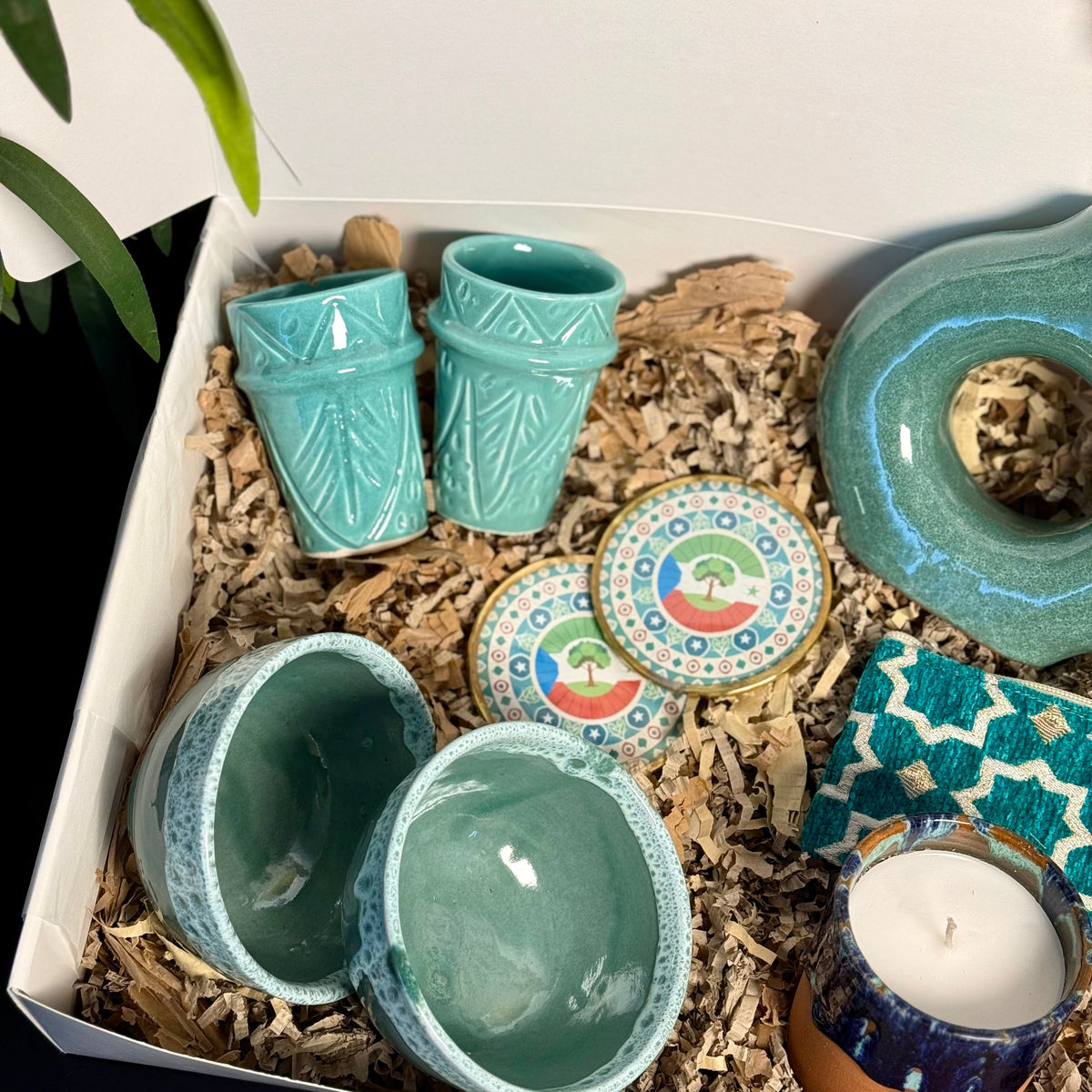 Coffret Cadeau Guinée équatoriale - Éclat Bleu