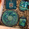 Coffret cadeau artisanal Azul Nakch turquoise
