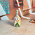 Vase bouteille Azday amazigh vert