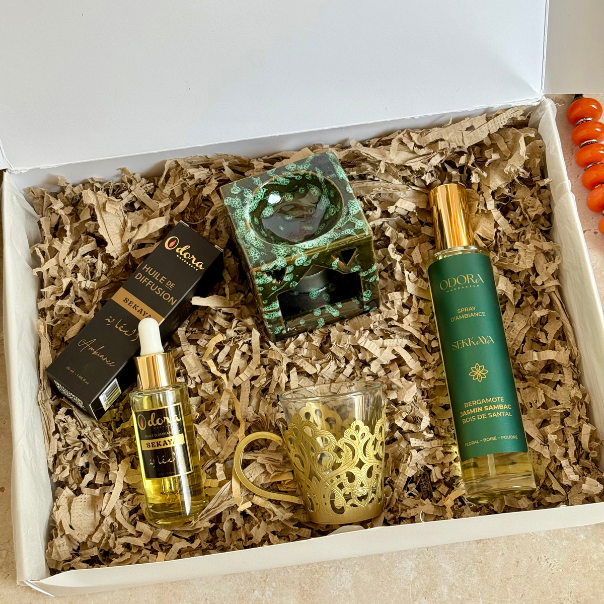 Coffret cadeau artisanal Sekkaya Gold
