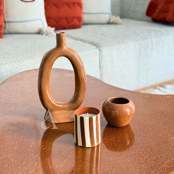 Vase artisanal ajouré Tiziri