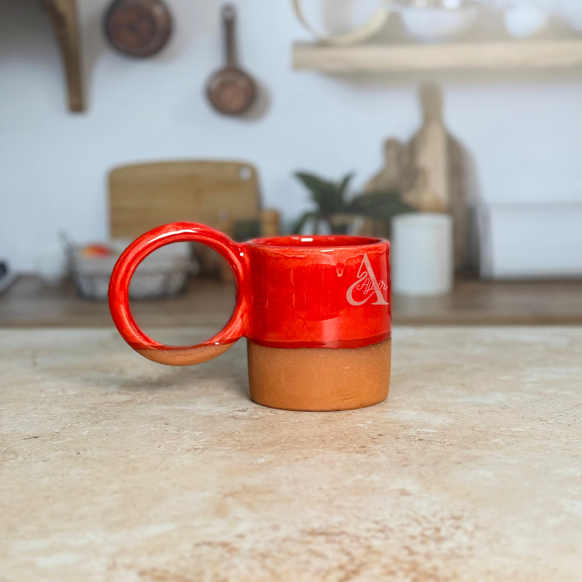Coffret cadeau artisanal Achibane bleu et rouge