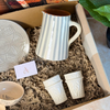 Coffret cadeau artisanal Amelal Tizwelt gris