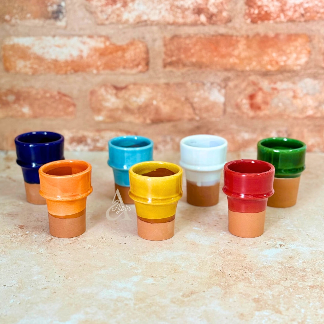 Tasse à café beldi bicolore