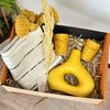 Coffret cadeau XL artisanal Tanara jaune