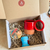 Coffret cadeau artisanal Zaatar rouge