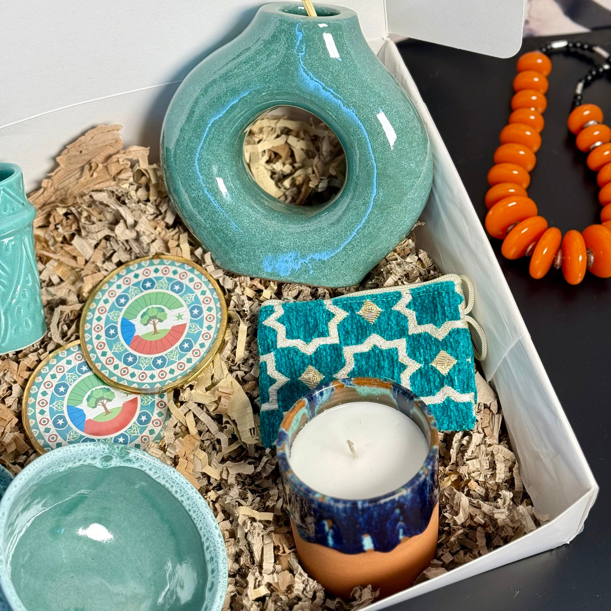 Coffret Cadeau Guinée équatoriale - Éclat Bleu