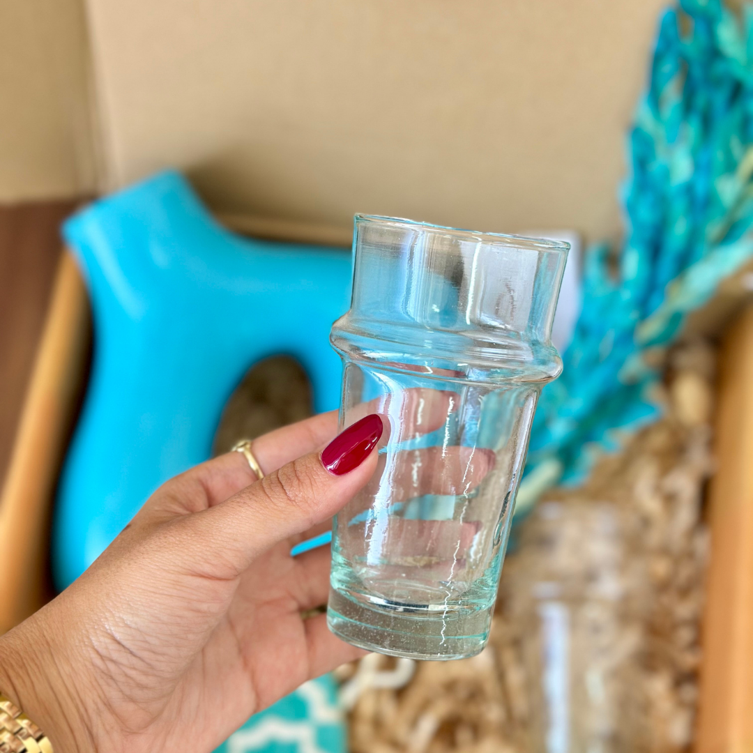 Coffret cadeau artisanal Medina turquoise