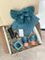 Coffret cadeau artisanal turquoise