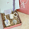 Coffret cadeau artisanal amazigh mauve – Édition Fête des Mères