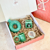 Coffret cadeau artisanal Tafoukt turquoise