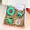 Coffret cadeau artisanal Tafoukt turquoise