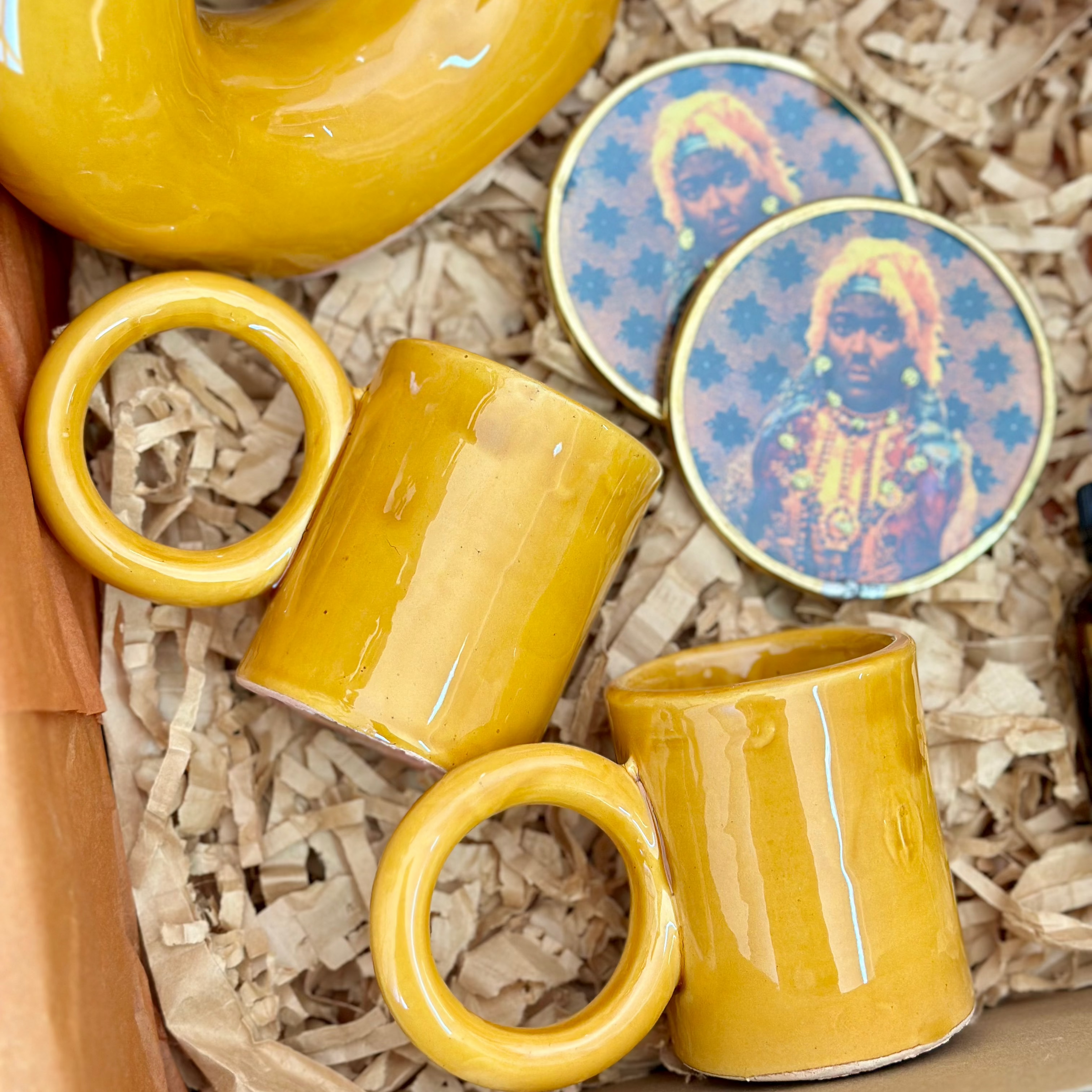 Box cadeau chama jaune - Ajbir