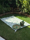 Tapis Hanbal vert 150cm/100cm - Ajbir