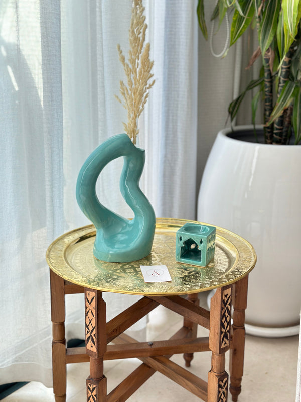 Pack déco Asrir turquoise - Ajbir