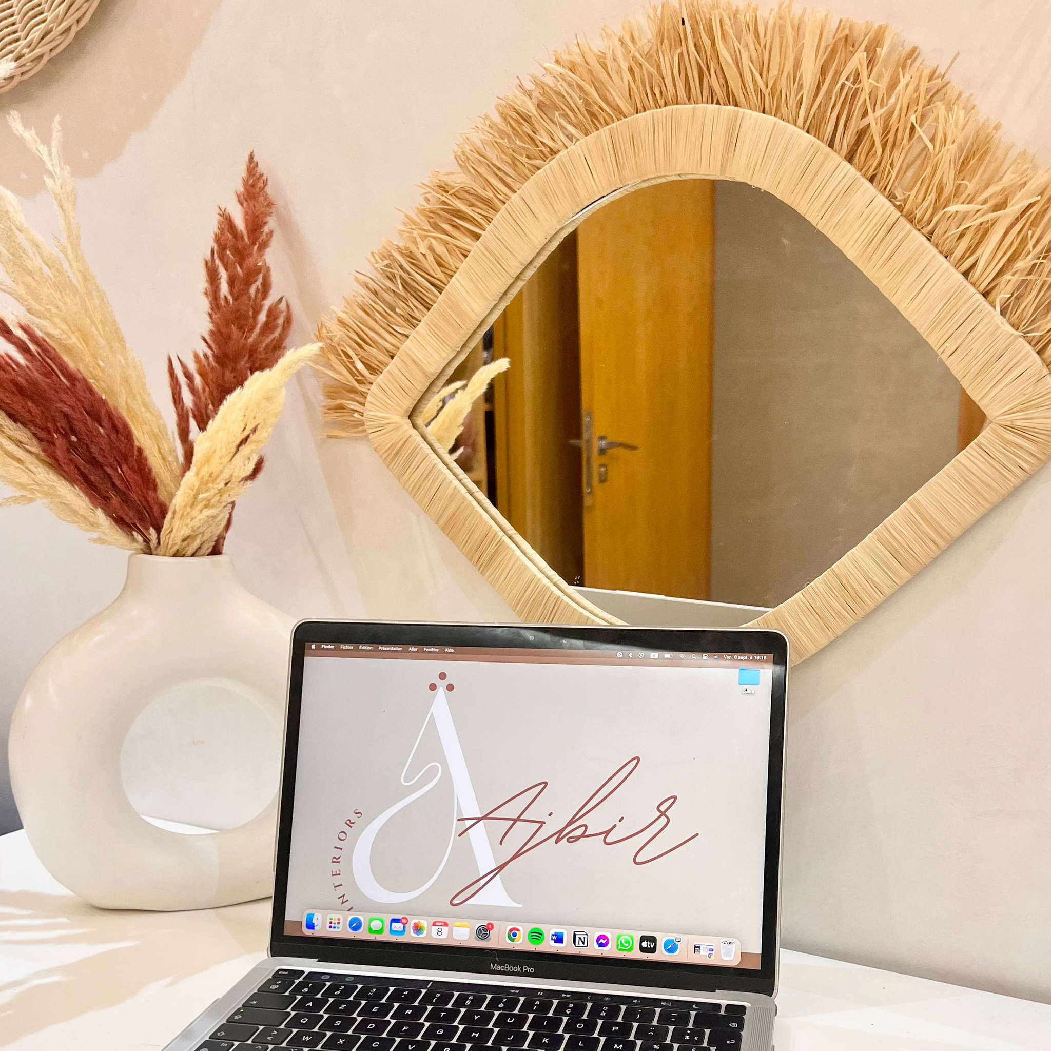 Miroir Tit moyen 46cm - Ajbir