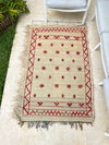 Tapis Extérieur en osier et laine 1m70/1m20 - Ajbir