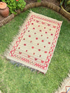 Tapis Extérieur en osier et laine 1m70/1m20 - Ajbir