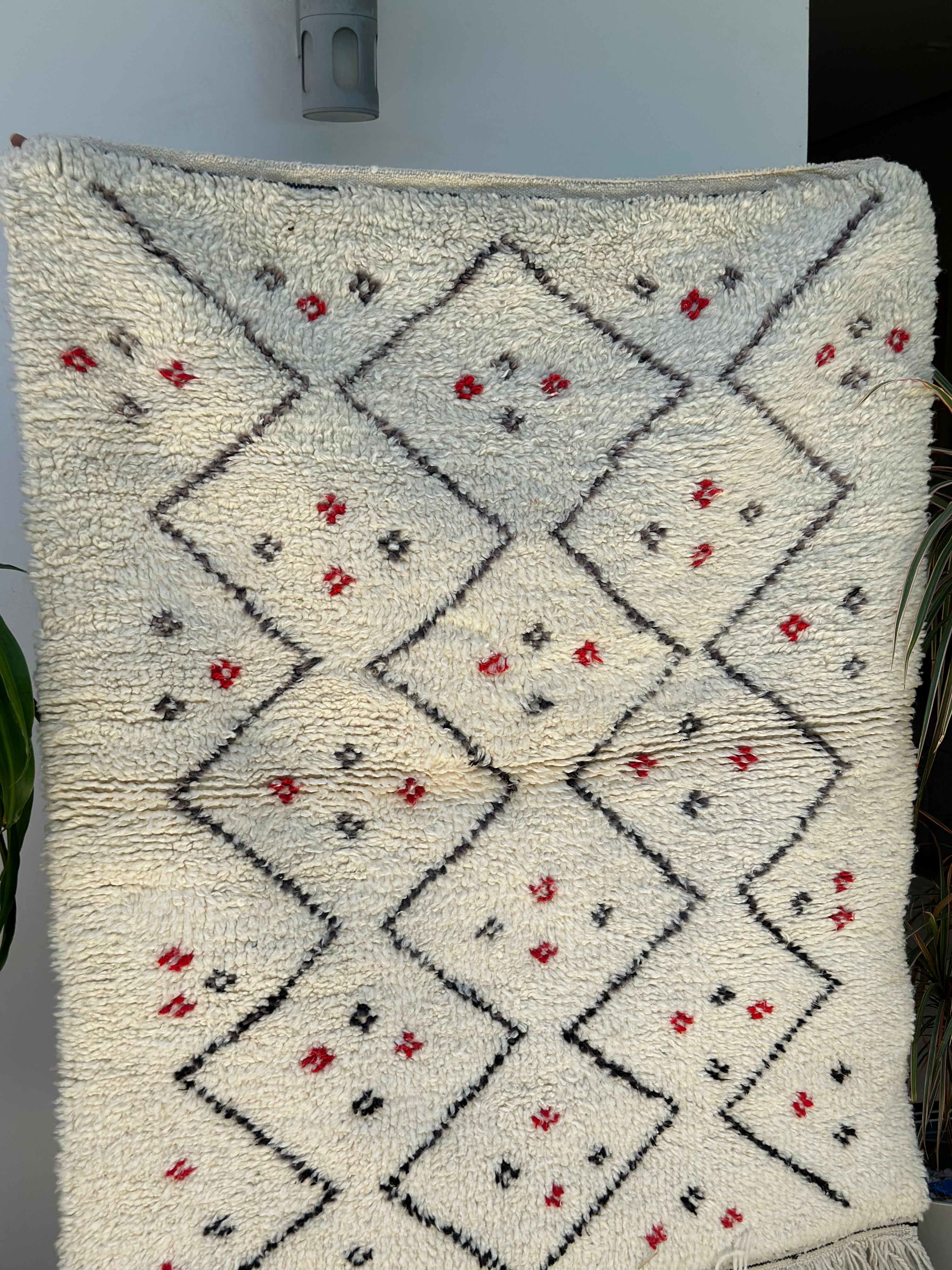 Tapis Berbère de Béni Ouarain - Secret Berbere Tapis Berbère de Béni Ouarain - Secret Berbere
