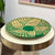 Plateau artisanal berbère Talount vert 30cm