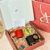 Coffret cadeau artisanal Love's Day Duo noir et rouge