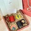 Coffret cadeau artisanal Love's Day Duo noir et rouge