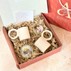 Coffret cadeau artisanal Love's Day Duo blanc