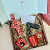 Coffret cadeau artisanal Women's Day bougeoir rouge