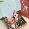 Coffret cadeau artisanal Women's Day rose Sokkara