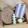 Coffret cadeau artisanal XL violet