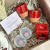 Coffret cadeau artisanal Women's Day Oudm rouge