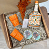 Coffret cadeau artisanal Zellige orange