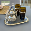 Set de 2 verres à thé beldi marron 12 cm - Ajbir