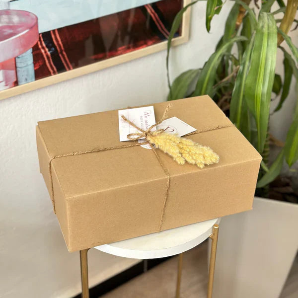Coffret Cadeau Artisanal XL Service Cœurs Rouge