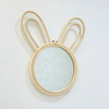 Miroir lapin en rotin - Ajbir