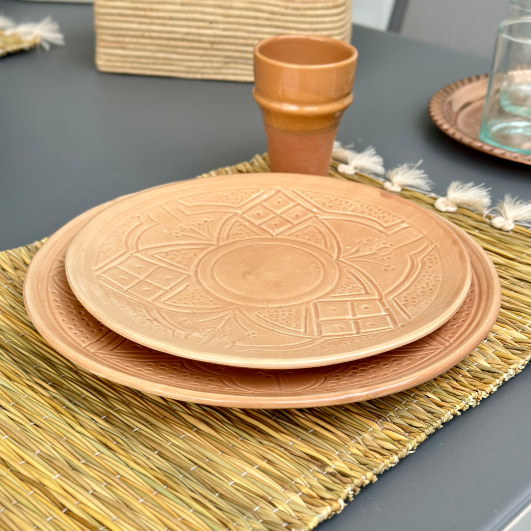 Assiette Tizwelt nude - Ajbir