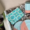 Coffret cadeau Zellige turquoise