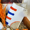 Coffret cadeau artisanal XL Azul blanc et orange