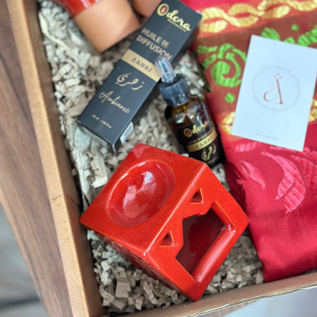 Coffret cadeau artisanal Kdib Rouge