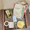 Coffret cadeau artisanal Kdib beige doré