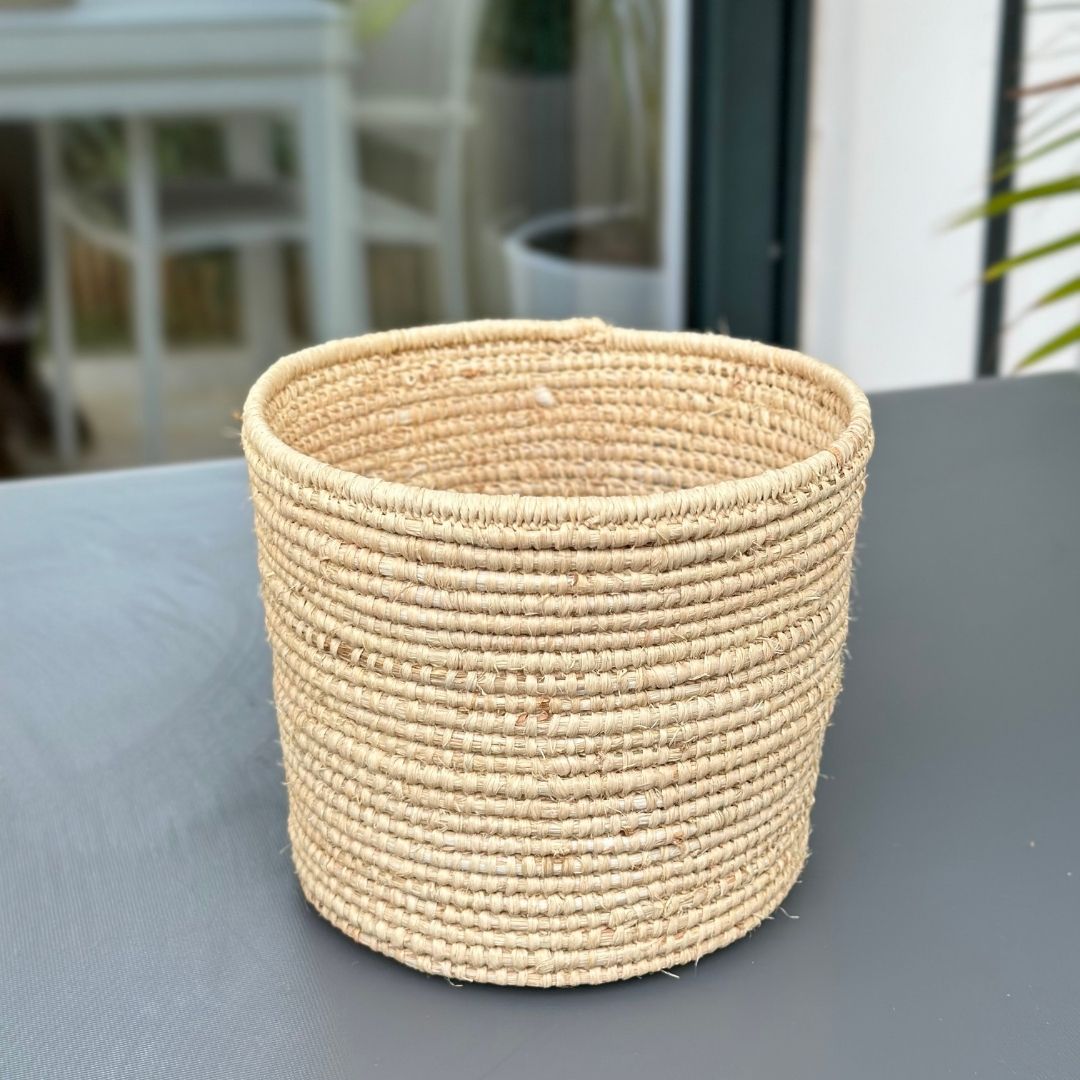 Panier Anouz rond naturel - Ajbir