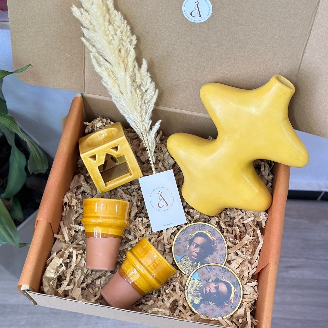 Box cadeau Tayyugt jaune - Ajbir