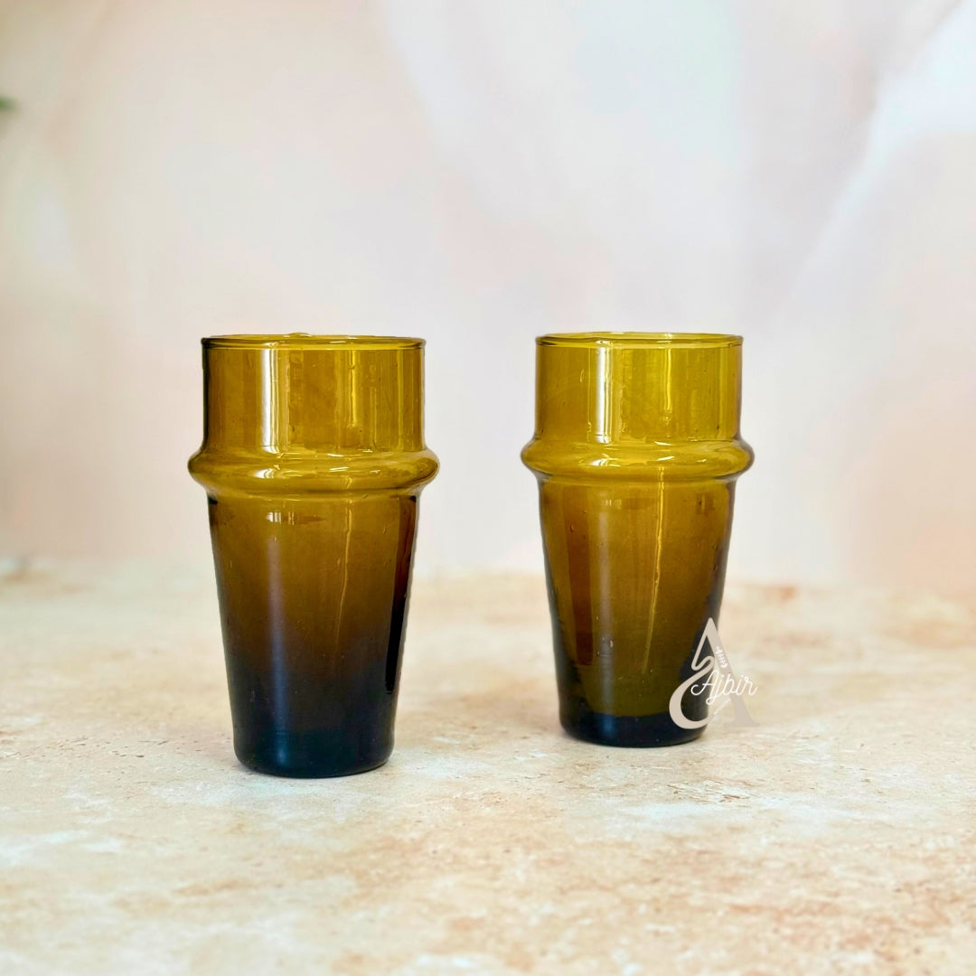Verre beldi Ambre